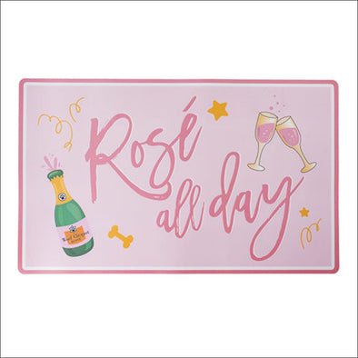 NEW-Rose’ All Day Placemat By Haute Diggity Dog - Placemats