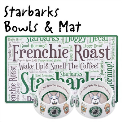 NEW-Starbarks Bowls & Mat Bundle - Placemats