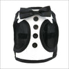 NEW-Tuxedo American River Harness w/ 4 Interchanging Bows - 