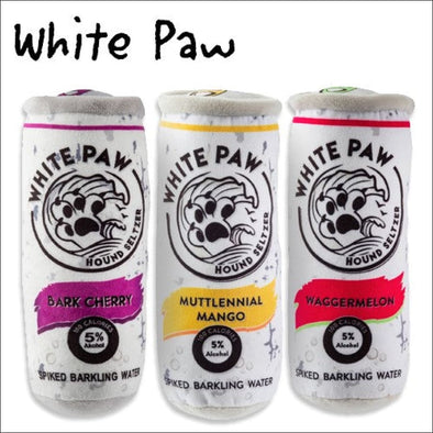 NEW- White Paw 3-Pack By Haute Diggity Dog - Designer Toy 