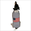 Patriotic Pup Sweater (3 colors Navy Grey Pink)*