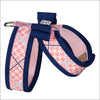 Peaches N’ Cream Glen Houndstooth Tinkie Harness with Big 