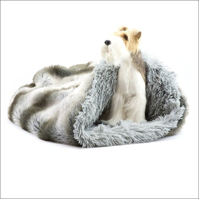 Platinum Chinchilla with Silver Shag Cuddle Cup - Cuddle 