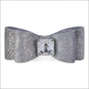 Platinum Glitzerati Single Big Bow Hair Bow - Hair bows