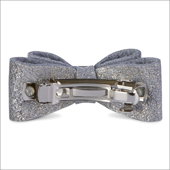 Platinum Glitzerati Single Big Bow Hair Bow - Hair bows