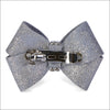 Platinum Glitzerati Single Nouveau Bow Hair Bow