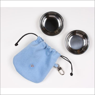 Puppy Blue Travel Pouch
