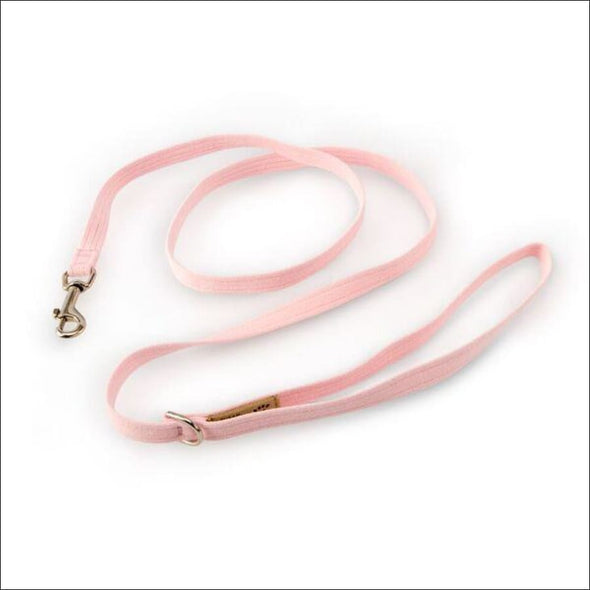 Puppy Pink Solid Leash - Puppy Pink / 4 FT