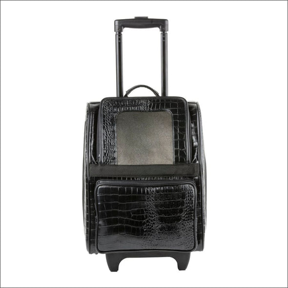 Rio Bag On Wheels - Black Croco - Carriers & Strollers