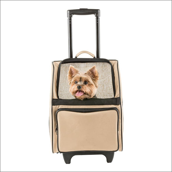 RIO Classic - Khaki Rolling Carrier On Wheels - Carriers & 
