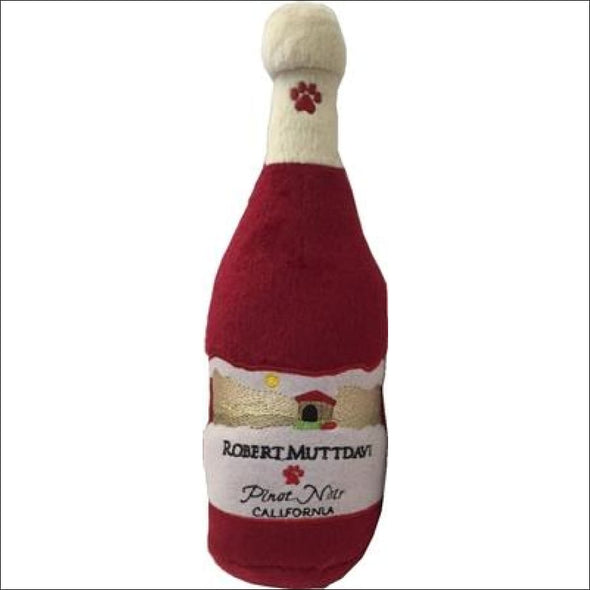 Robert MUTTdavi wine Dog Toy