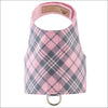 Scotty Bailey Harness Puppy Pink Plaid