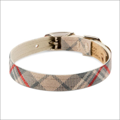 Scotty Collar Doe Plaid - 5.5-7 Teacup / Doe Plaid - Collars