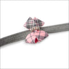 Scotty Leash Puppy Pink Plaid Nouveau Bow