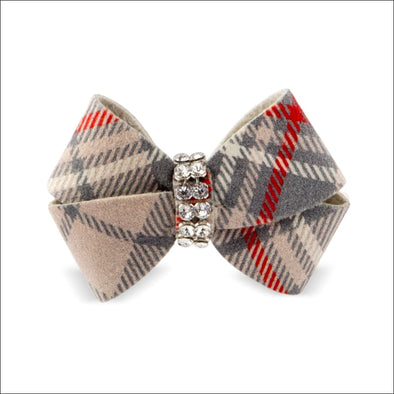 Scotty Single Nouveau Hair Bow - Doe Plaid / XS