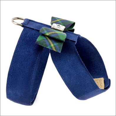 Scotty Tinkie Harness Big Bow Forest Plaid - 6-8 Teacup / 