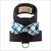 Scotty Tinkie Harness Tiffi Plaid - 6-8 Teacup / Big Bow