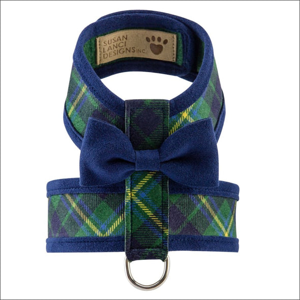 Scotty Two Tone Tinkie Harness Forest Plaid - Harness