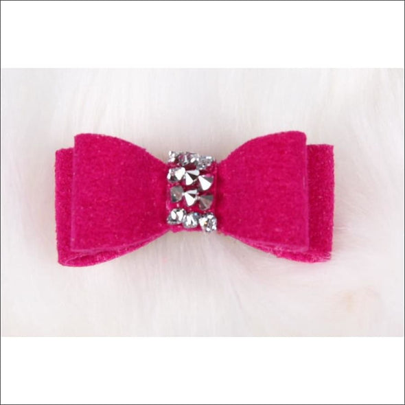 Single Crystal Rocks Hair Bow
