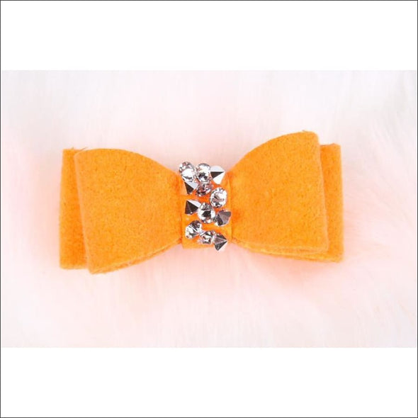 Single Crystal Rocks Hair Bow