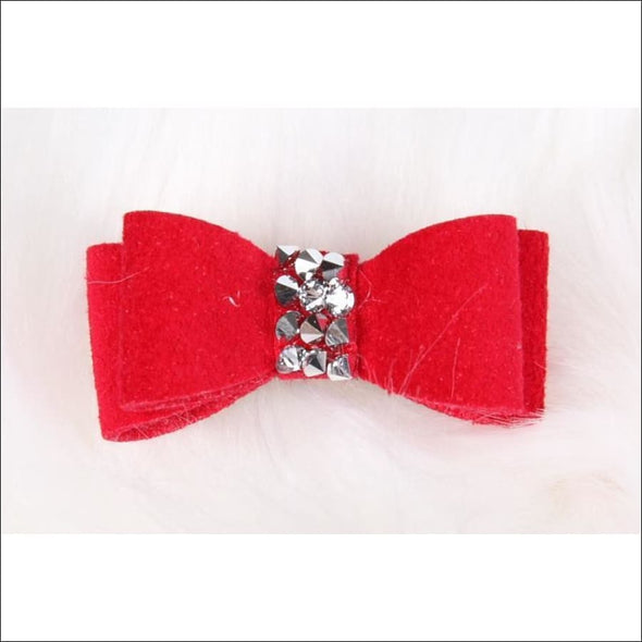 Single Crystal Rocks Hair Bow