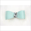 Single Crystal Rocks Hair Bow - Teacup
