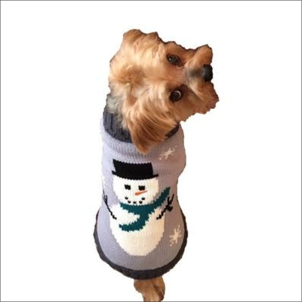 Snowman Dog Sweater (thick soft and warm!)*