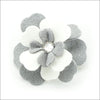 Special Occasion Tinkies Garden Hair Bow - 1 Size / Platinum