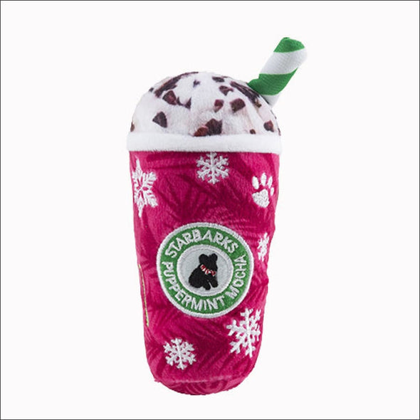 Starbarks Puppermint Mocha Dog Toy By Haute Diggity Dog - 