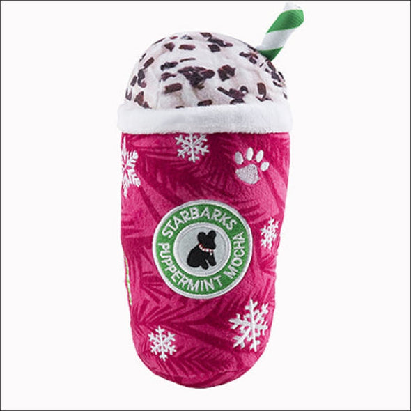 Starbarks Puppermint Mocha Dog Toy By Haute Diggity Dog - 