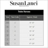 Susan Lanci 4 Row Giltmore Tinkie Harness by - Pet Collars &
