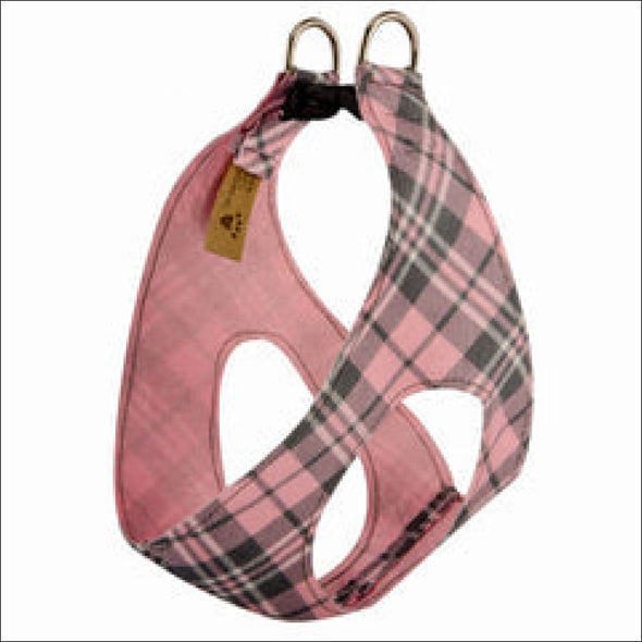 Susan Lanci Designs Scotty Plaid Step In Harness,nouveau bow,nouvea susan lanci,susan lanci,susan lanci harness,susan lanci designs,black harness,black dog,black dog harness,soft dog harness,step in harness,dog harness,small dog harness,fashion harness,designer harness,puppy harness,harness for dogs,suede harness,pure simple,step-in,harness leash,step in, scotty stein-harness,