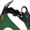 Susan Lanci Designs Scotty Plaid Step In Harness,nouveau bow,nouvea susan lanci,susan lanci,susan lanci harness,susan lanci designs,black harness,black dog,black dog harness,soft dog harness,step in harness,dog harness,small dog harness,fashion harness,designer harness,puppy harness,harness for dogs,suede harness,pure simple,step-in,harness leash,step in, scotty stein-harness,