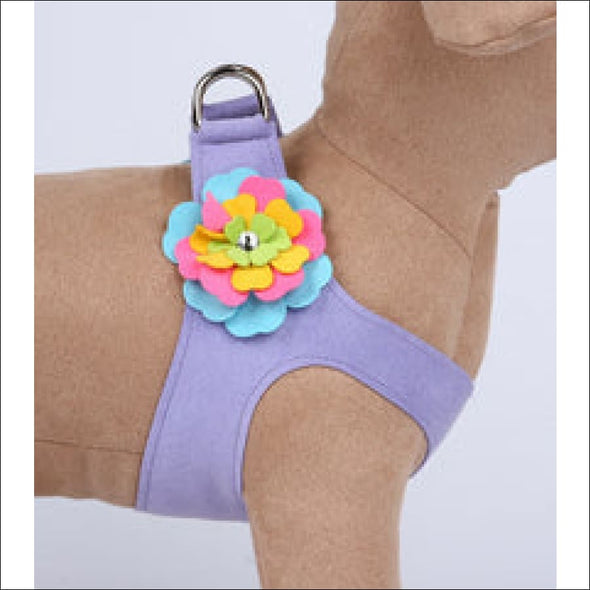 Susan Lanci Tinkies Garden Flower Step In Harness-Fantasy Flower, Tinkies Flower Garden,Pure & Simple,Step-In Harness,susan lanci,susan lanci harness,susan lanci designs,soft dog harness,step in harness,dog harness,small dog harness,fashion harness,designer harness,designer dog,puppy harness,harness for dogs,step-in,step in,harness leash,