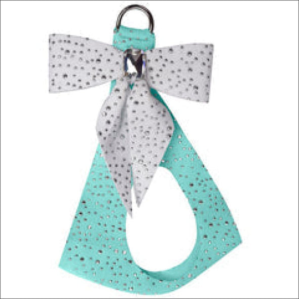 Susan Lanci Stardust Tiffi Blue/White Tail Bow Step-In 