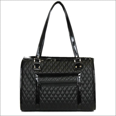 The Payton - Black Quilted - Totes & Bags