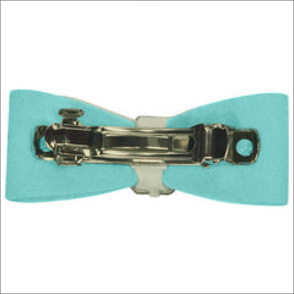 Tiffi’s Gift Really Big Bow Hair Bow-Tiffi Blue & White - 