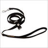 Ultrasuede Crystal Stellar Really Big Bow Leash - 4 FT - 