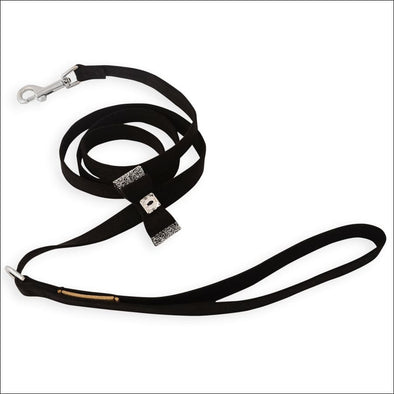 Ultrasuede Crystal Stellar Really Big Bow Leash - 4 FT - 