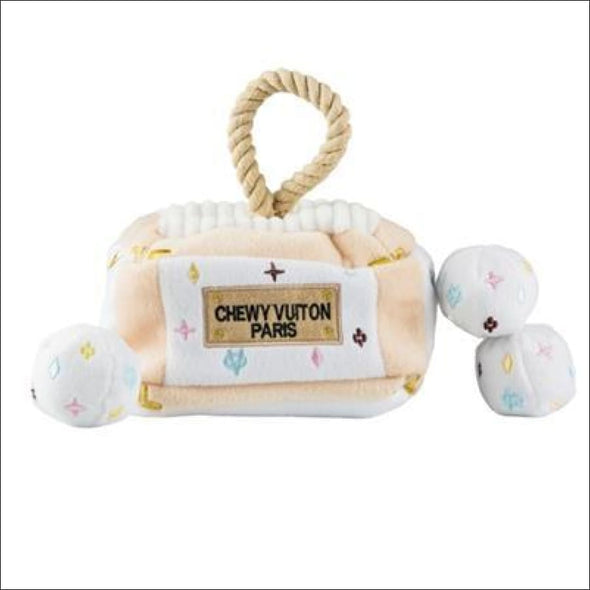 Chewy Vuiton Interactive Trunk Dog Toy