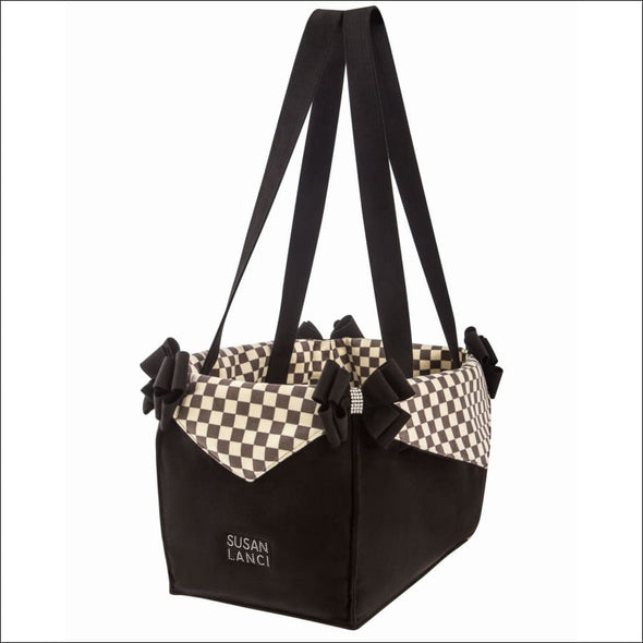 Windsor Check Double Nouveau Bow Luxury Carrier - windsor 