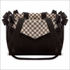 Windsor Check Double Nouveau Bow Luxury Carrier - windsor 