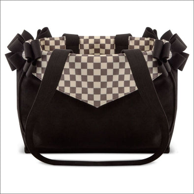Windsor Check Double Nouveau Bow Luxury Carrier - windsor 