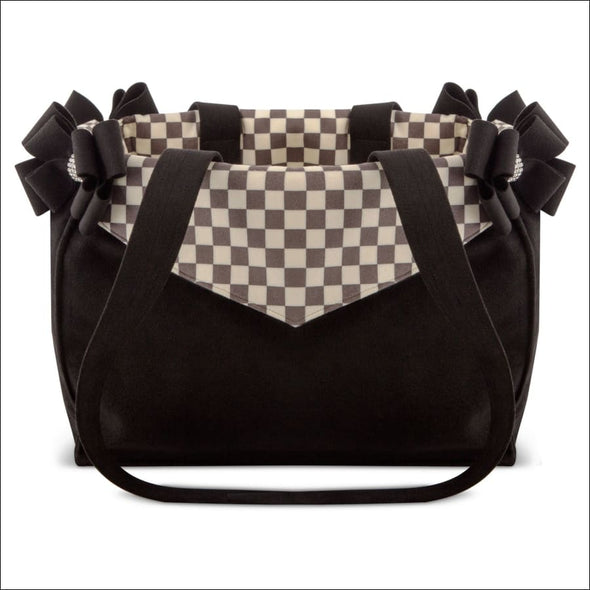 Windsor Check Double Nouveau Bow Luxury Carrier - windsor 