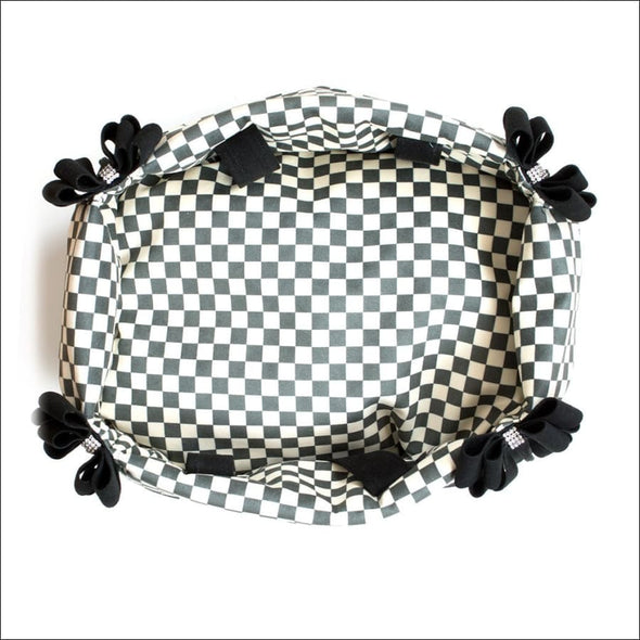 Windsor Check Double Nouveau Bow Luxury Carrier - windsor 