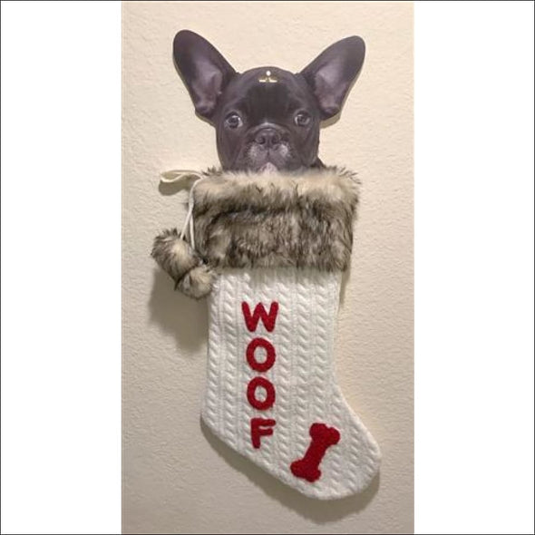 WOOF Xmas Dog Stocking*